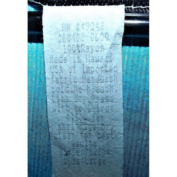 Aimee D Large layered look vintage dress short sleeves Aloha - Picture 4 of 5